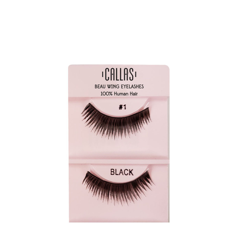 Callas Beau Wing Eyelashes #01 (1 pair x Minimum 12 sets) Callas Beau Wing Eyelashes #01 (1 pair x Minimum 12 sets)